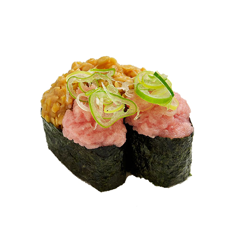 まぐろたたき納豆　わさび抜き