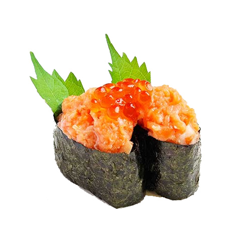 サーモン親子　わさび抜き