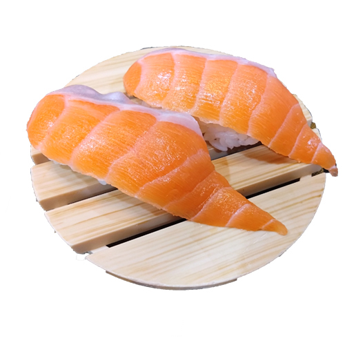 活〆生サーモン　わさび抜き